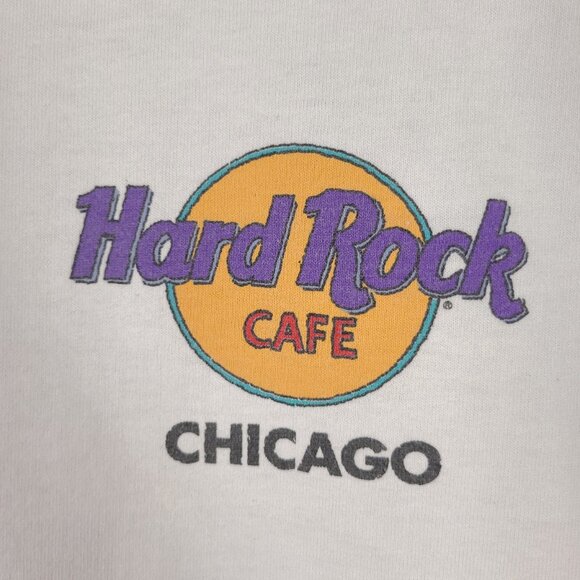 Vintage Hard Rock Cafe Chicago T Shirt Made in USA - Picture 3 of 9